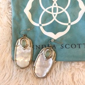 Kendra Scott Danielle Earrings Two Stones